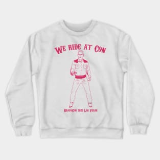 BravoCon 2023 Merch - "We Ride At Con!" Crewneck Sweatshirt